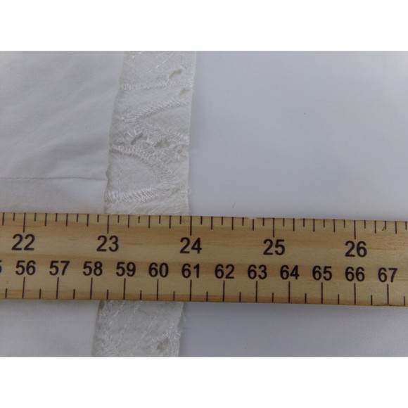 Drapers And Damons Women’s White Lace Jacket  16P button Blazer with pockets - Picture 9 of 9